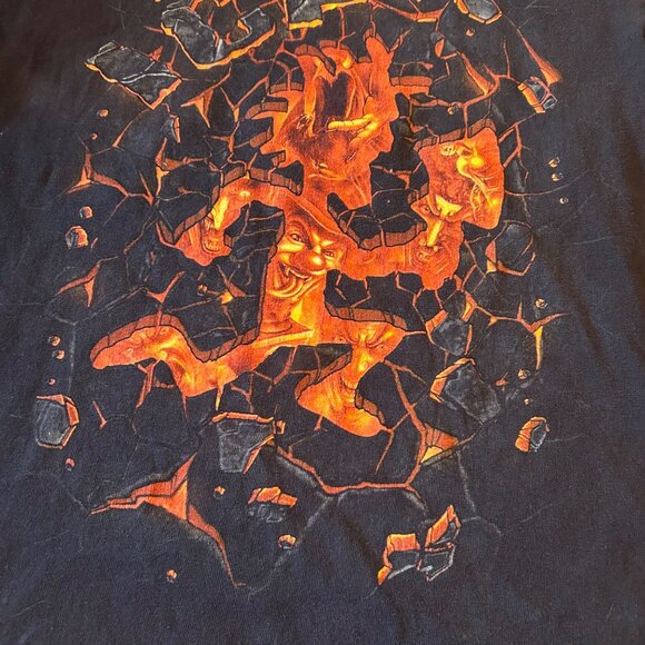 ICP Hatchet Man Juggalo Double Sided Graphic Tee Anvil S - Picture 2 of 7
